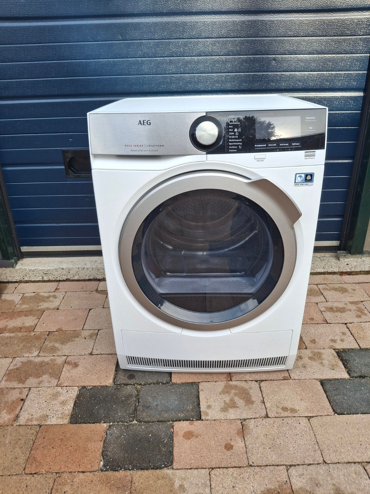 aeg droger, Ophalen, Condens, 85 tot 90 cm