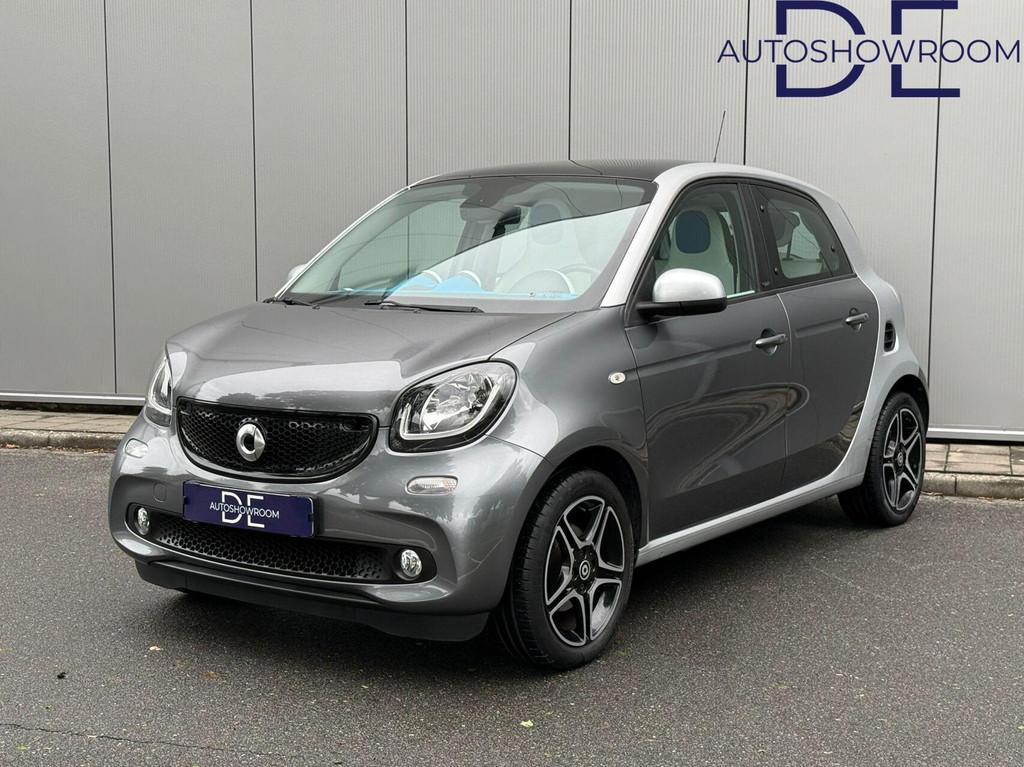 Smart forfour 1.0 Proxy | Navi | Clima | Panoramadak | NW AP, Achterwielaandrijving, Met garantie (alle), 4 stoelen, Leder en Stof