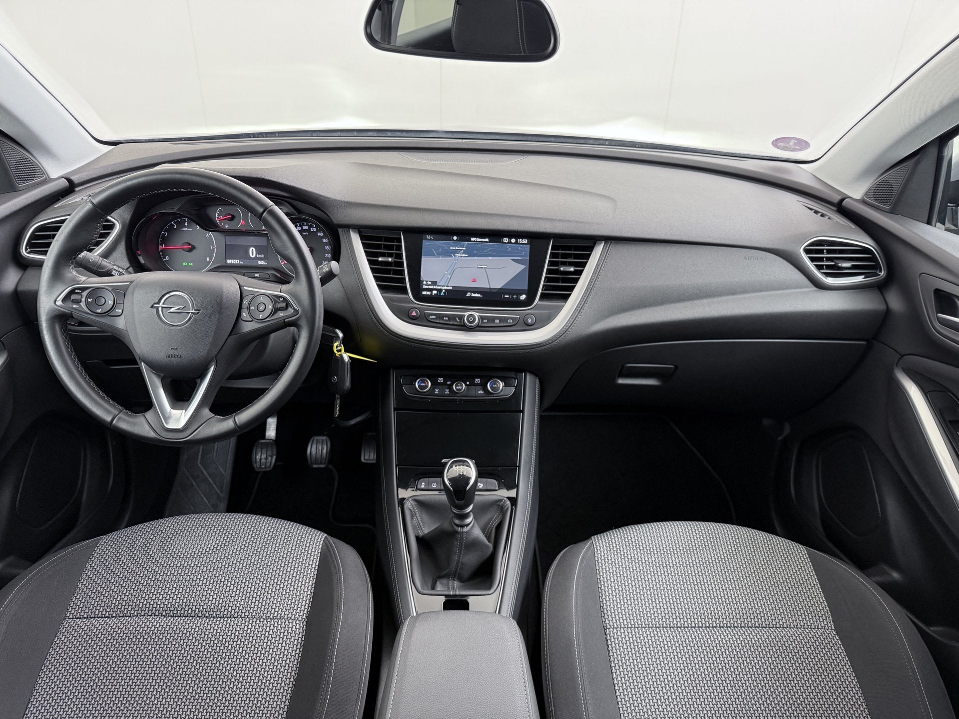 Opel Grandland X 1.2T 131PK Trekhaak Navi Ecc Pdc Apple Carp, Auto's, Voorwielaandrijving, Stof, Gebruikt, Origineel Nederlands