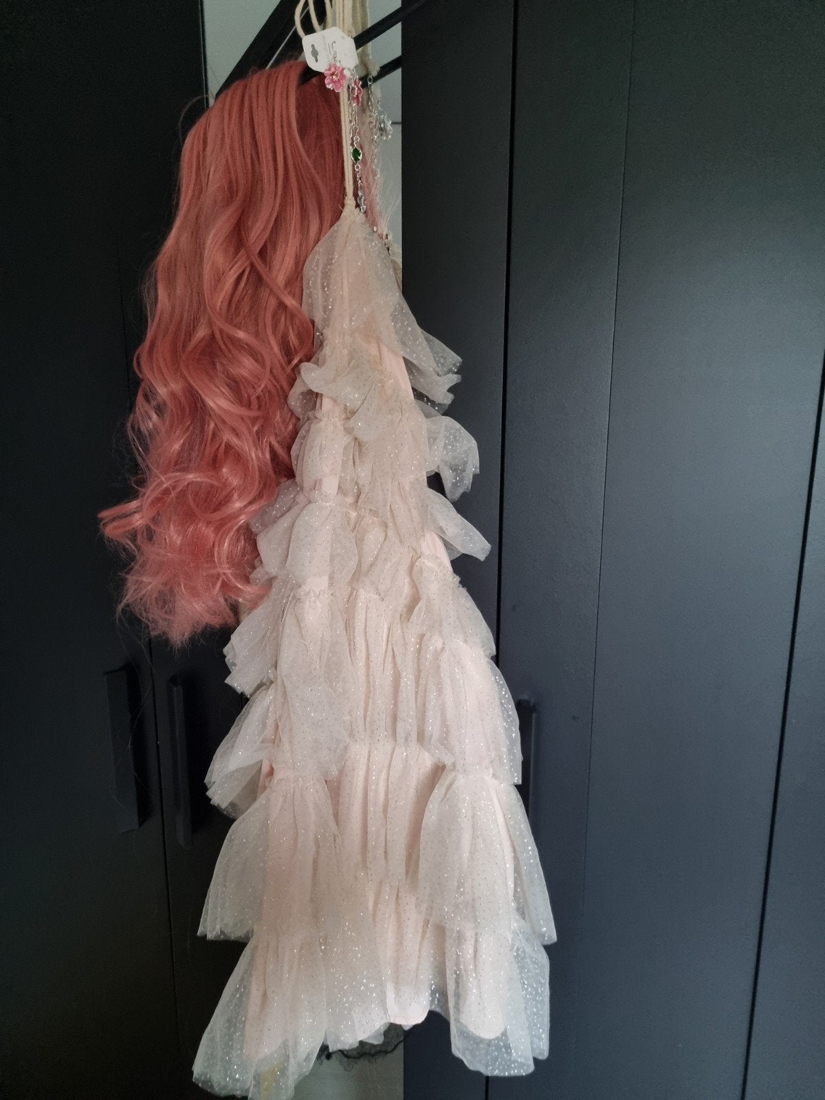 (Anime) Princess Outfit met Roze Pruik - Maat S, Nieuw, Ophalen of Verzenden, Halloween, Kleding