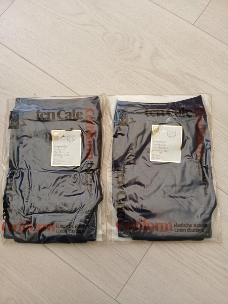 2 nieuwe Ten Cate marine blauwe jongensslips maat 176, Nacht- of Onderkleding, Nieuw, Ophalen of Verzenden, Ten Cate