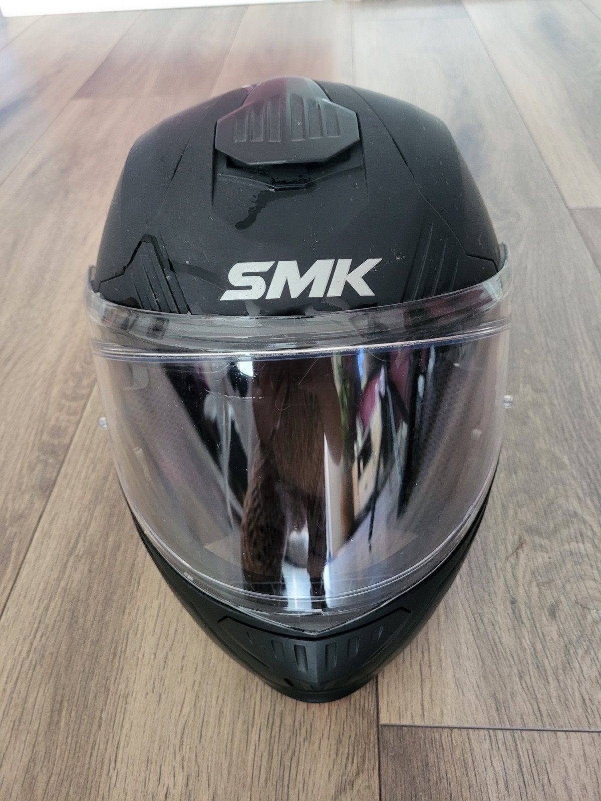 SMK Integraalhelm - Maat L - Mat Zwart, Overige merken, Heren, Ophalen of Verzenden, Integraalhelm