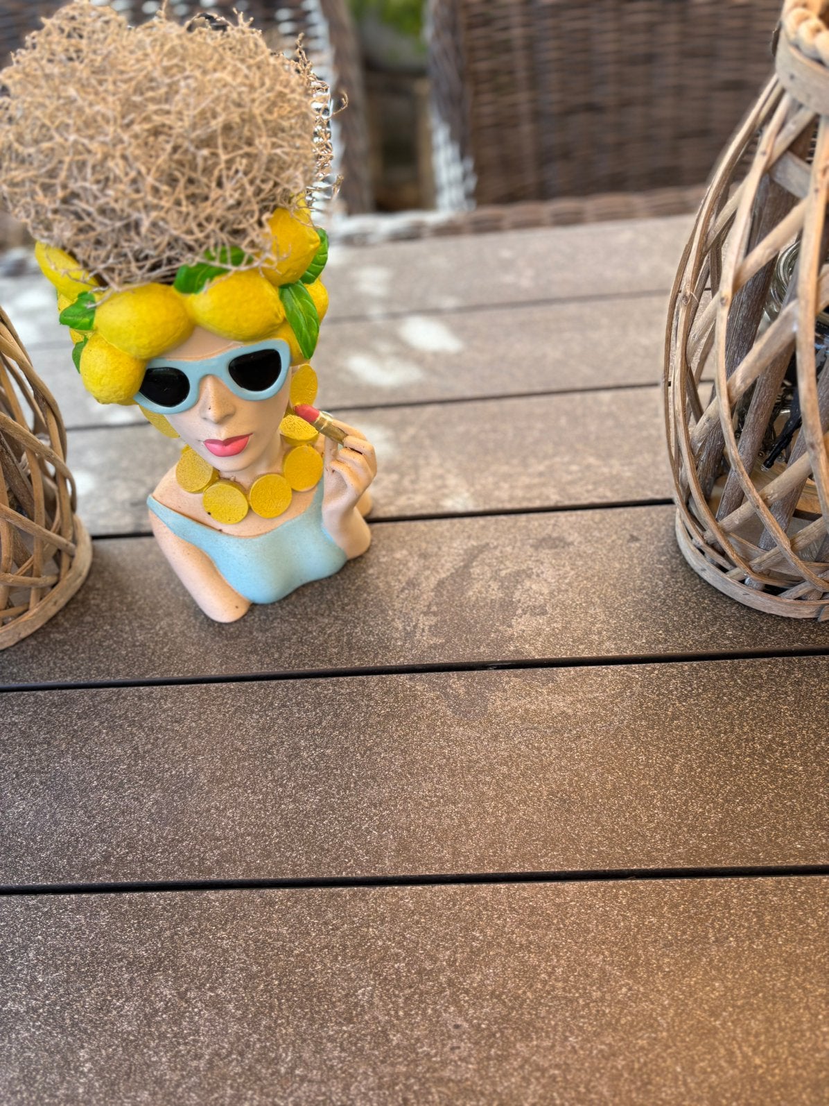 Tuinset wicker stevig ,, Ophalen, 4 zitplaatsen, Gebruikt, Wicker