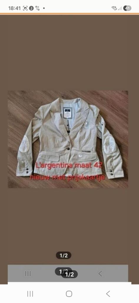 L'argentina nieuw met prijskaartje maat 42 €30, Ophalen of Verzenden, Nieuw, Maat 42/44 (L)