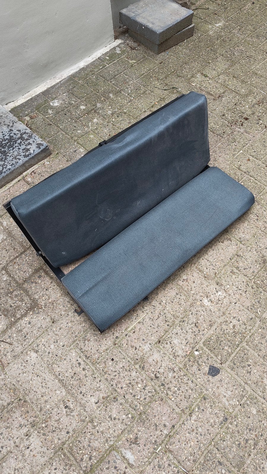 Klapbank Defender TD5 110 incl. gordels en bevestiging, Ophalen, Land Rover