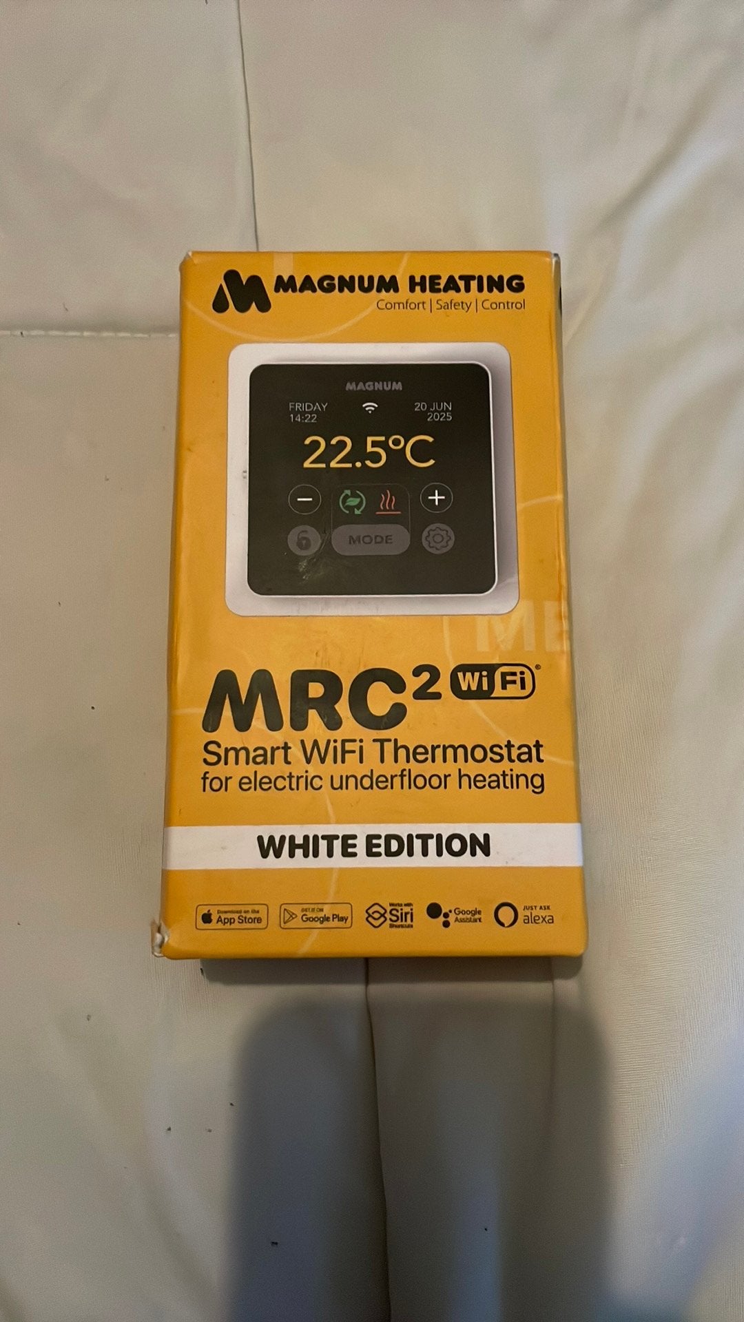 Smart wifi thermostaat, Thermostaat, Minder dan 30 cm, Minder dan 60 cm, Ophalen of Verzenden