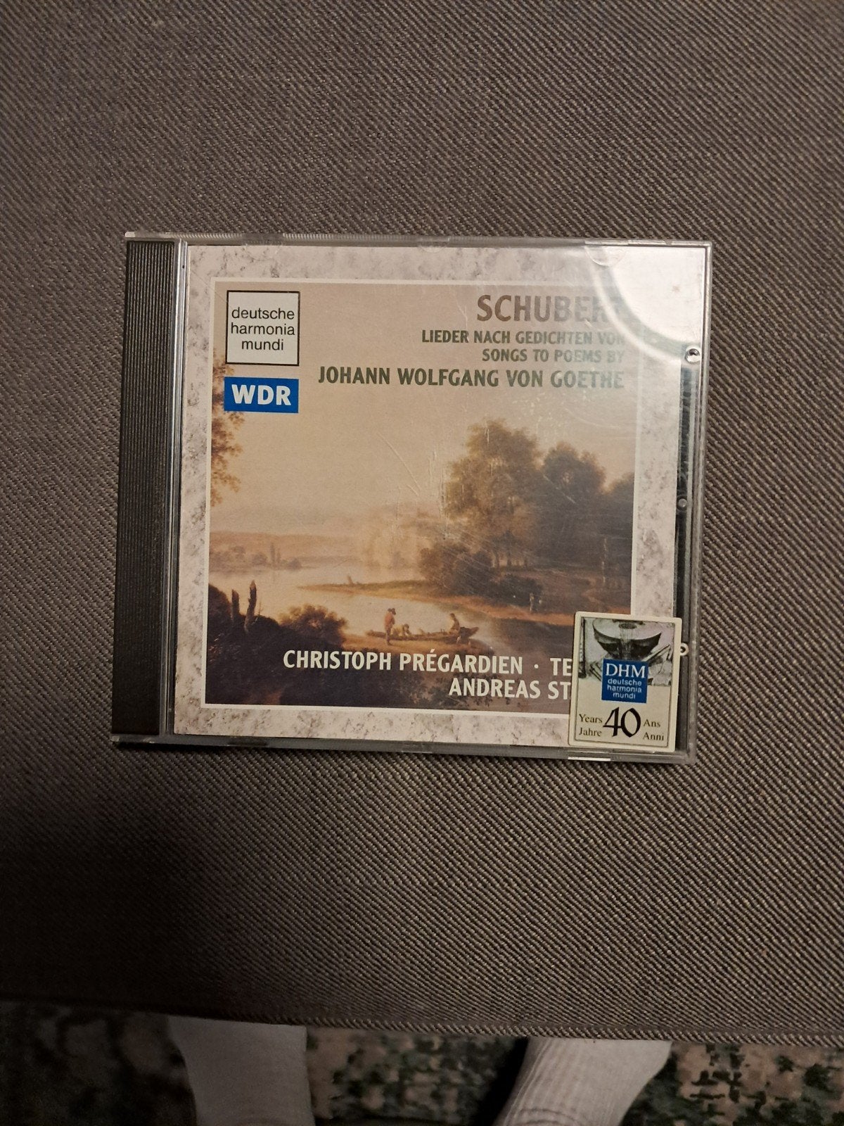 Schubert: goethe-songs. Christoph pregardien, Cd's en Dvd's, Cd's | Klassiek, Verzenden, Romantiek, Gebruikt, Overige typen