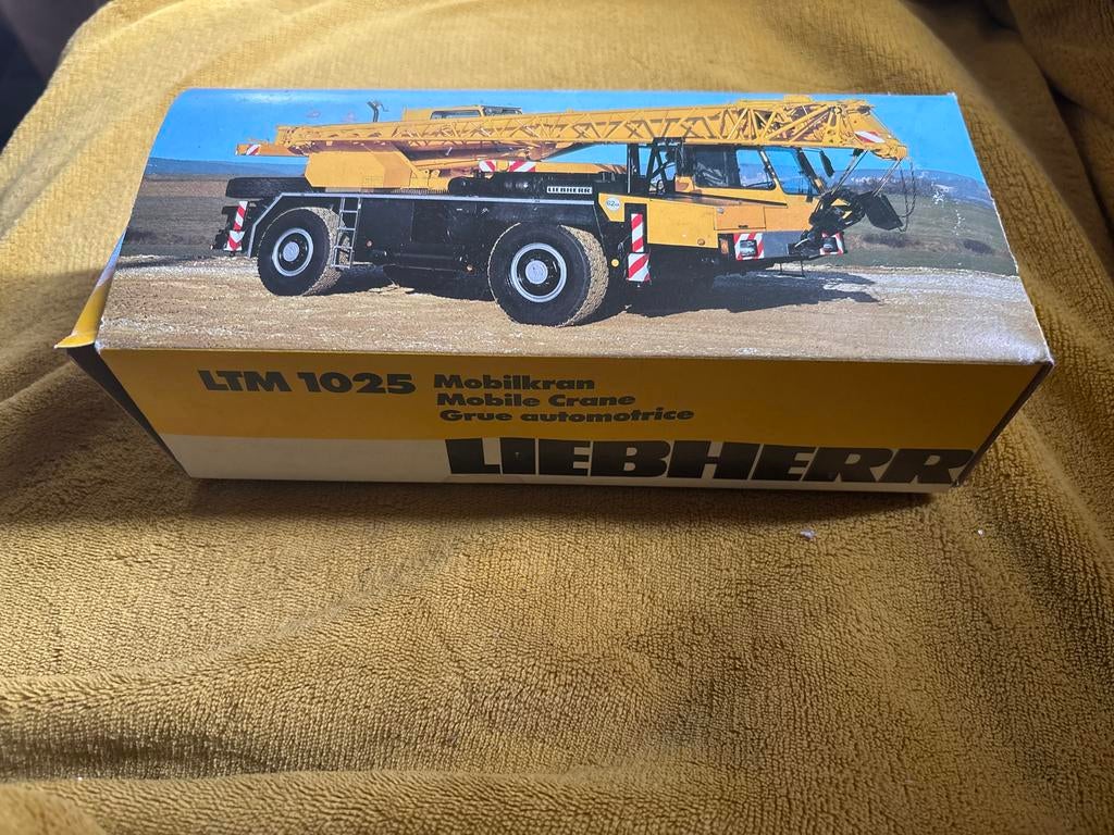 Liebherr LTM 1025 Mobiele Kraan Model, Overige merken, 1:50 of kleiner, Overige typen, Ophalen of Verzenden