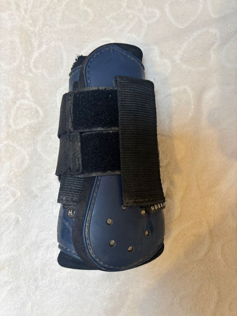 peeskappen blauw pony, Ophalen of Verzenden, Gebruikt