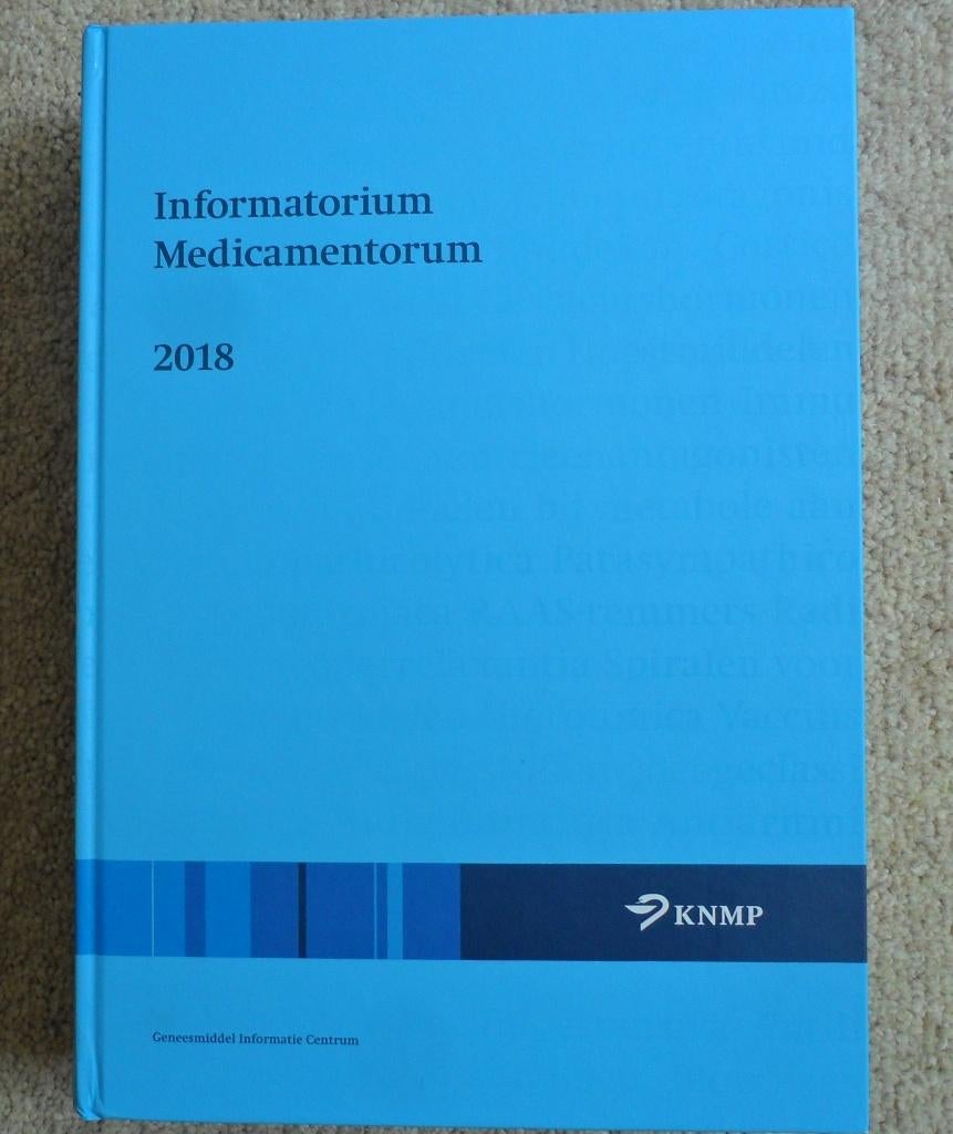 Informatorium Medicamentorum 2018, Ophalen of Verzenden, Alpha, Zo goed als nieuw, HBO