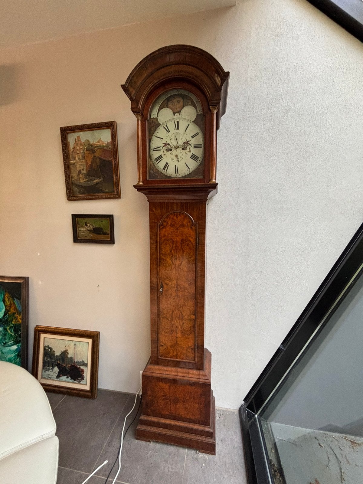 Groot Amsterdams staand horloge, Antiek en Kunst, Antiek | Klokken, Ophalen