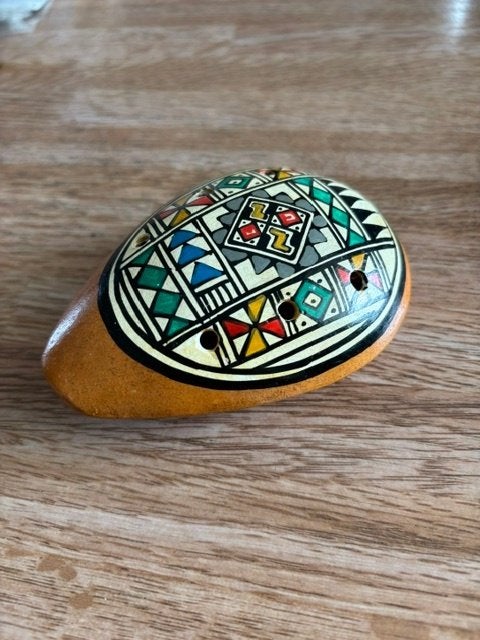 orig. Zuid Amerikaanse Ocarina fluit / prachtig en zuiver, Muziek en Instrumenten, Blaasinstrumenten | Trompetten, Ophalen of Verzenden