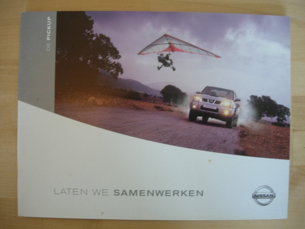 Nissan Pickup Brochure 2002 – Navara King Cab Pick-up, Ophalen of Verzenden, Zo goed als nieuw, Nissan, NISSAN