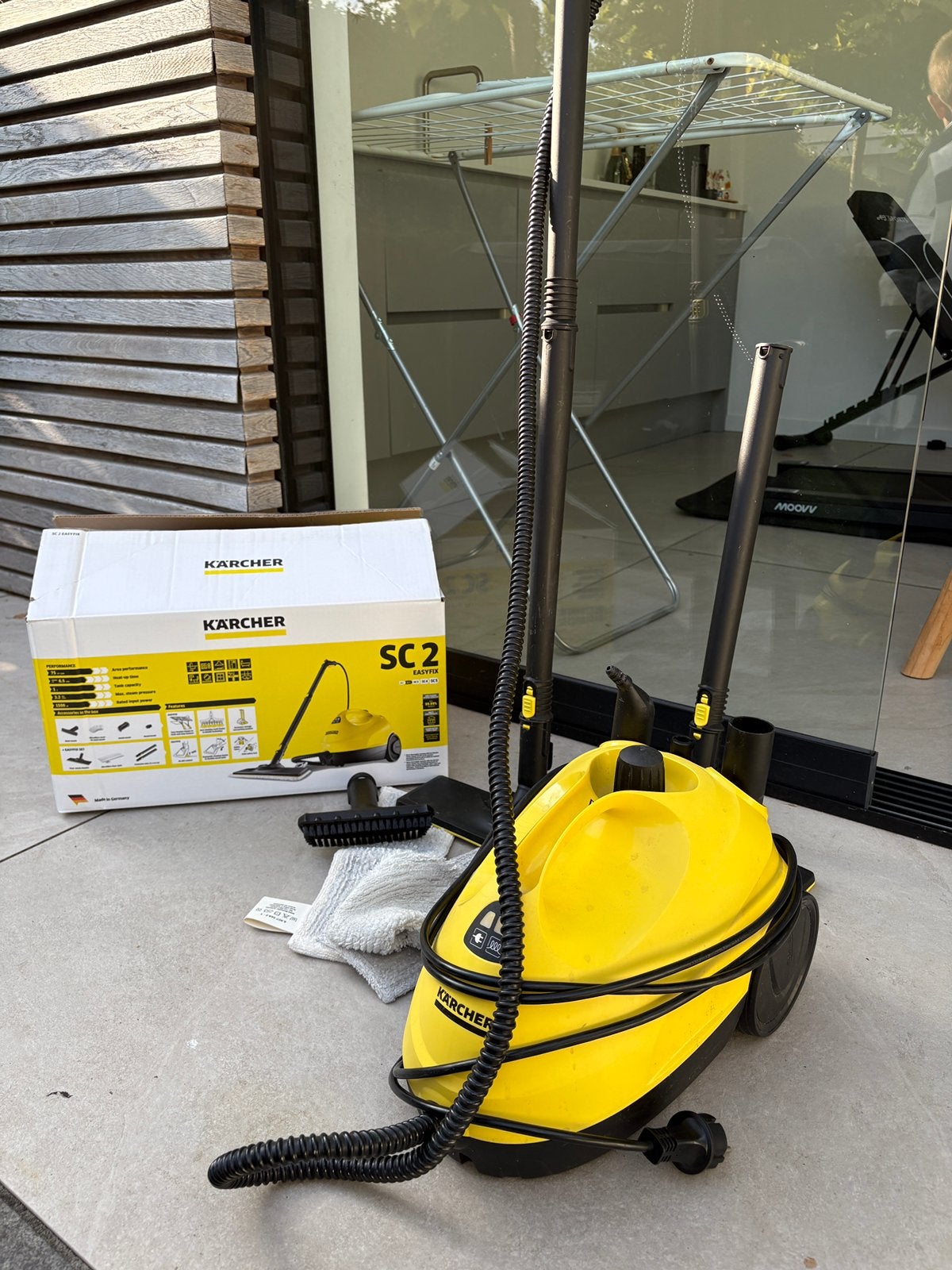 Karcher stoomreiniger, Ophalen of Verzenden, Zo goed als nieuw