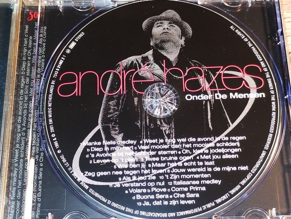 Andre Hazes - Onder De Mensen [24 Bit], Ophalen of Verzenden, Zo goed als nieuw, Levenslied of Smartlap