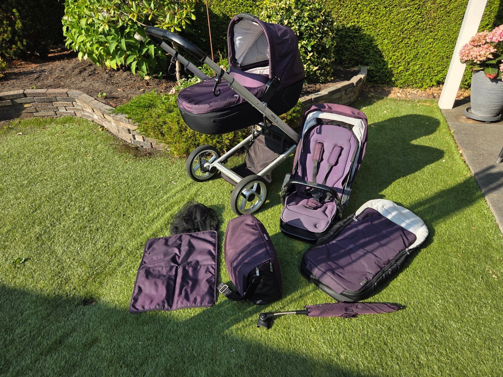 Mutsy Igo Combiwagen Compleet met Accessoires, Ophalen, Mutsy