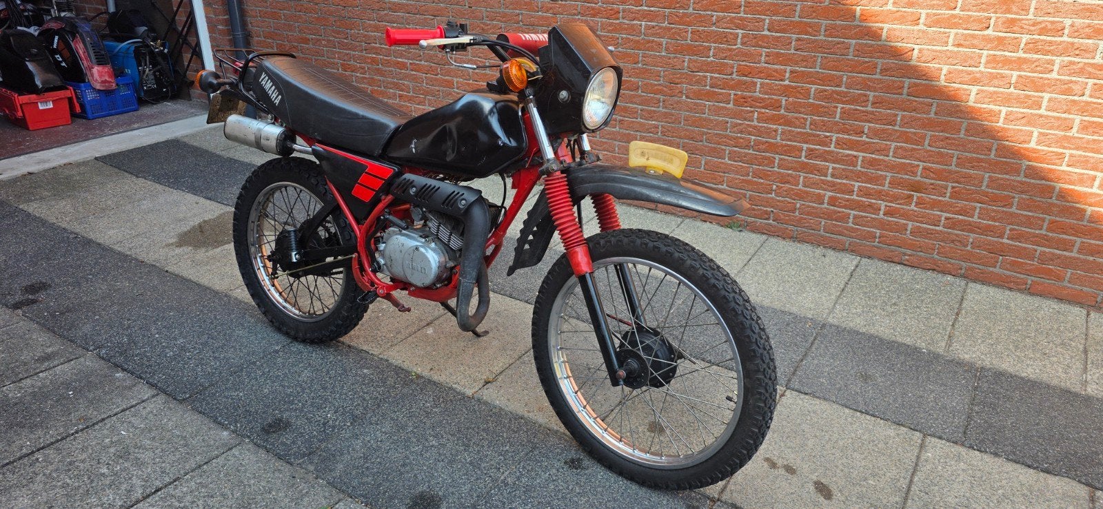 Yamaha DT50MX 70cc - Rijdt en schakelt goed, Ophalen, Gebruikt, 70 cc, Yamaha