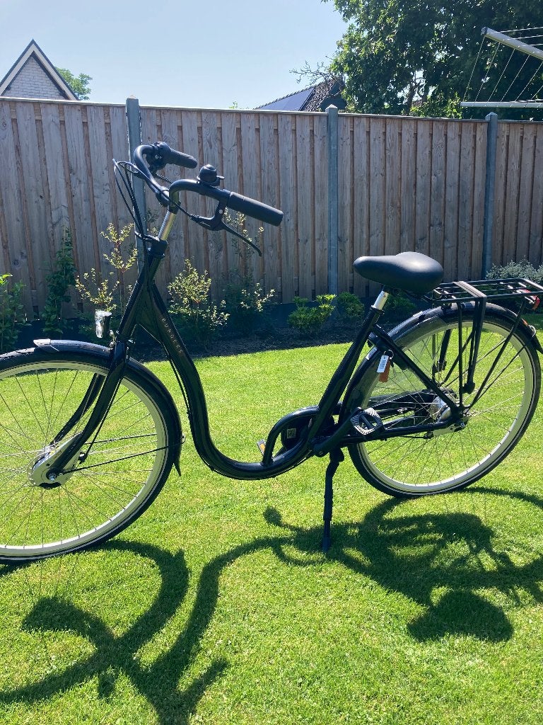 Fietsen, Fietsen en Brommers, Fietsen | Dames | Damesfietsen, Gebruikt, Overige merken, (Extra) lage instap, Versnellingen, Minder dan 47 cm