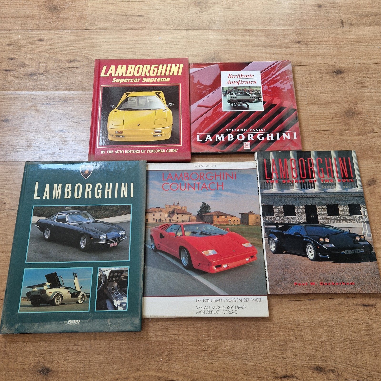 diverse Lamborghini boeken, unieke exemplaren, Ophalen of Verzenden, Zo goed als nieuw, Overige merken