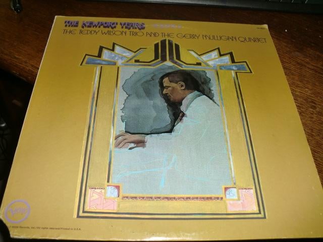 Teddy Wilson/Gerry Mulligan Newport 1957 Verve  LP  US , Cd's en Dvd's, Vinyl | Jazz en Blues, Gebruikt, Ophalen of Verzenden
