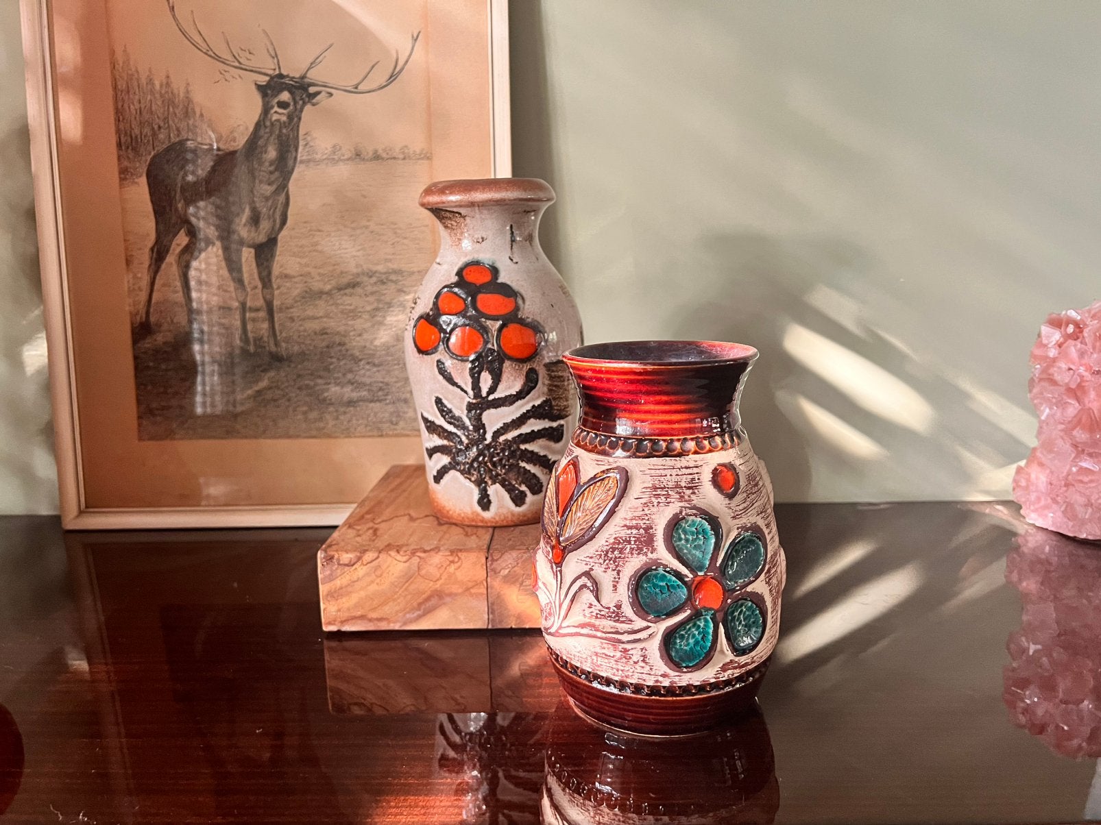Vintage vazen W-Germany & Scheurich, Verzamelen, Ophalen of Verzenden, Overige typen