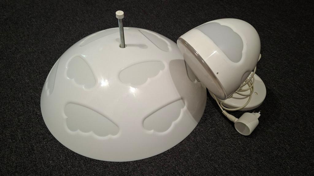 IKEA Skojig plafondlamp en muurlamp, Ophalen, Gebruikt, Modern