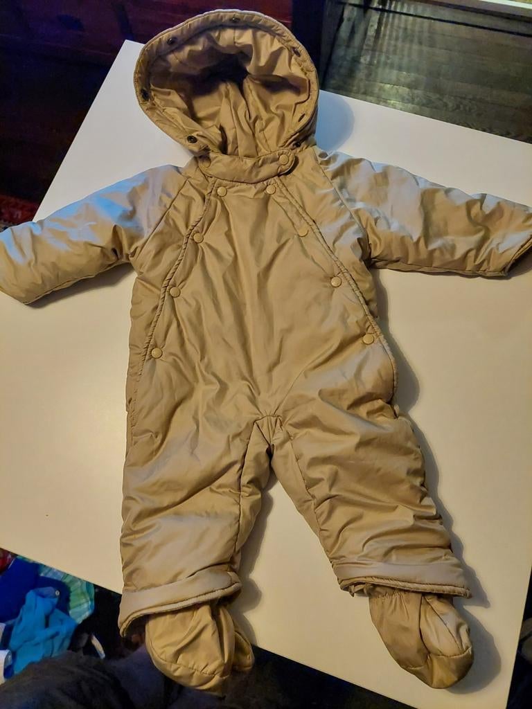 Moncler Sneeuwpak met Fox Fur, Kinderen en Baby's, Ophalen of Verzenden, Zo goed als nieuw, Moncler, Jongetje of Meisje
