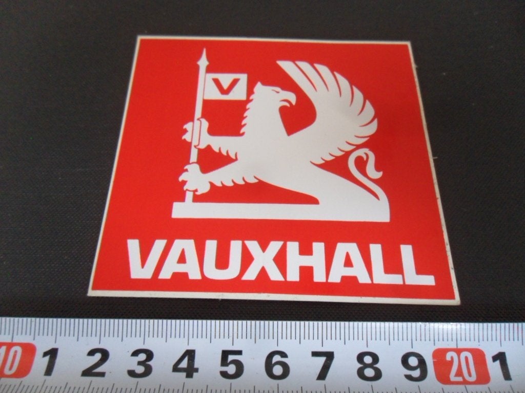 sticker VAUXHALL auto logo opel, Ophalen of Verzenden, Zo goed als nieuw