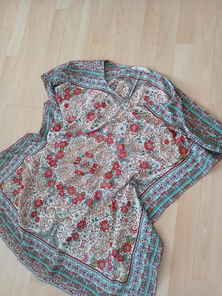 Bloemenprint tuniek, Kleding | Dames, Mutsen, Sjaals en Handschoenen, Ophalen of Verzenden