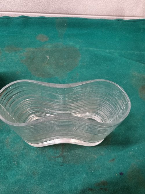 bloempot vaas glas ovaal, Ophalen of Verzenden, 'T Olde Gre-j, Info@toldegrej.nl, Endepoelstraat 20f Didam