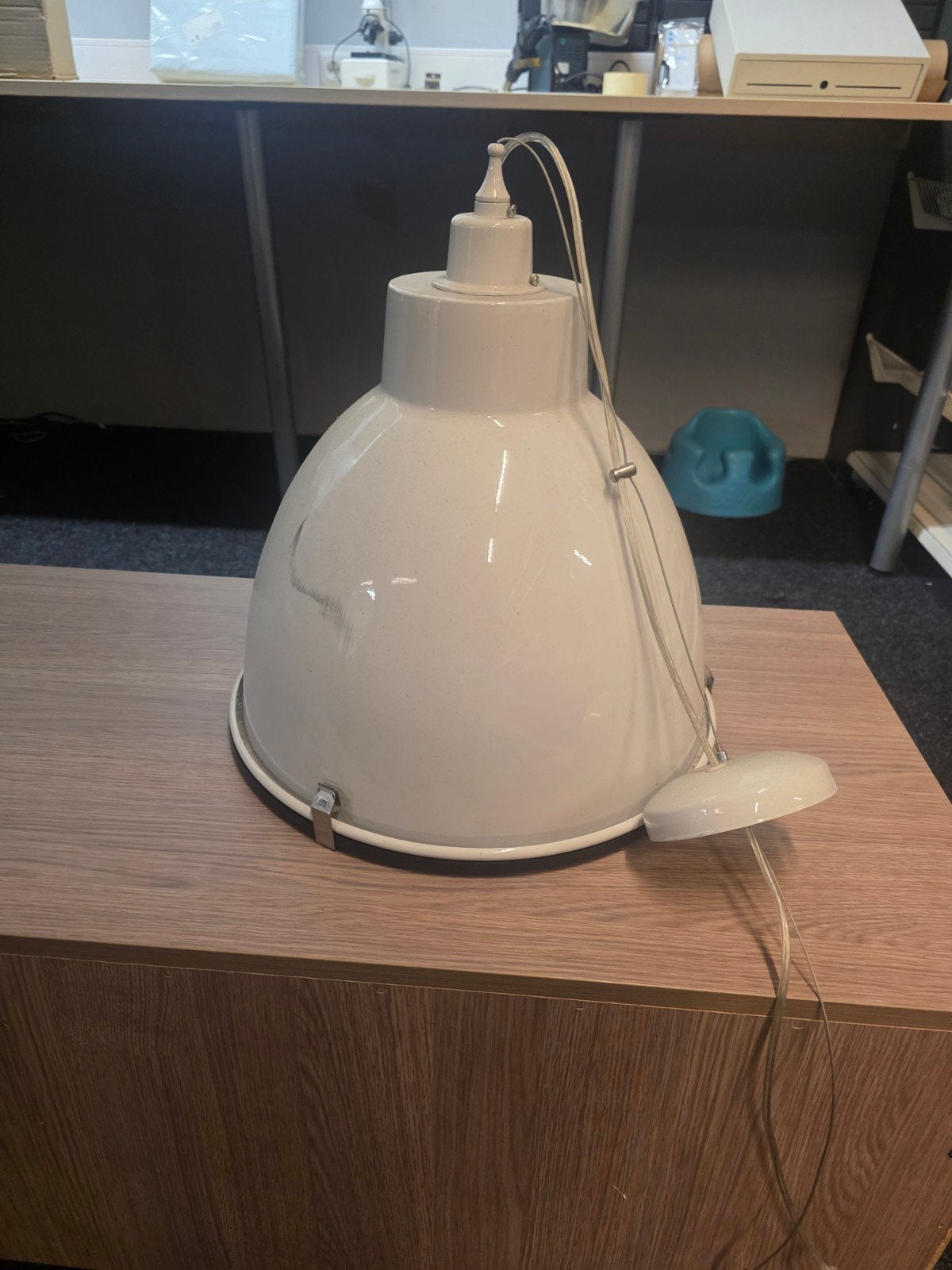 Vintage Plafondlamp - Stijlvolle Verlichting, Gebruikt, Vintage, Ophalen of Verzenden, Plafondlamp
