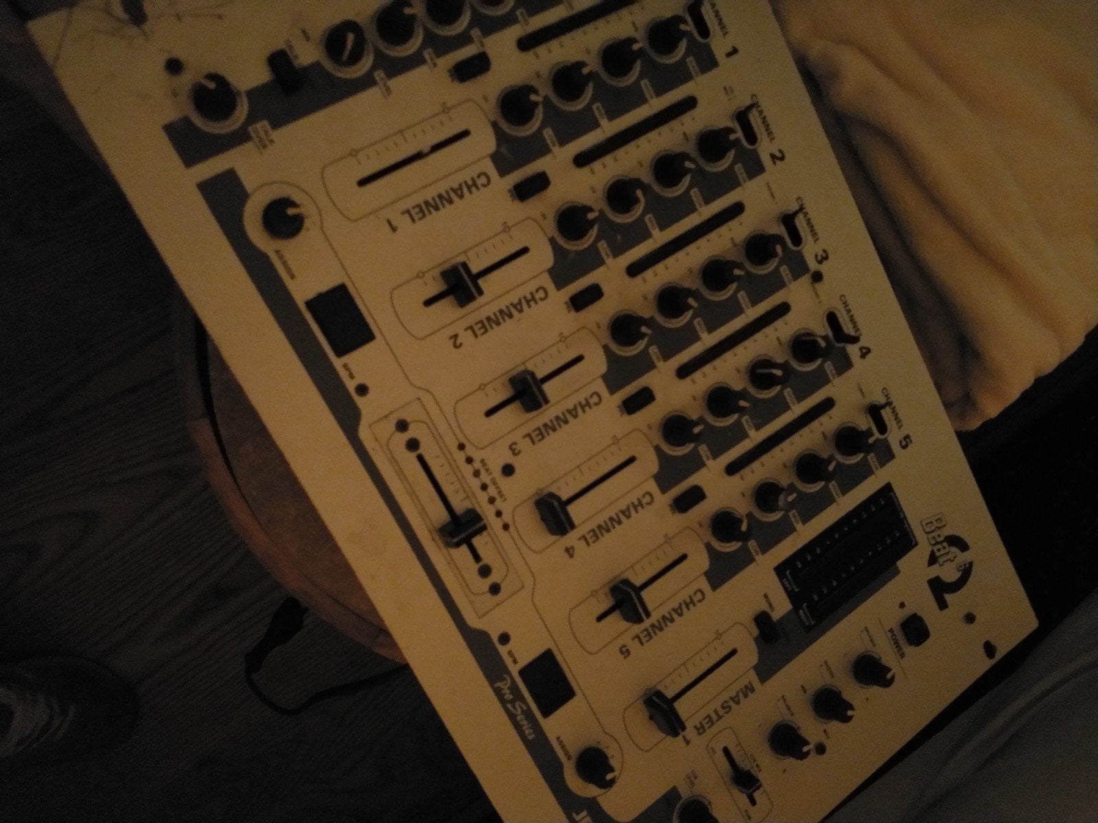 JB Systems Beat 2 Pro Series Mengpaneel - 5 Kanalen DJ Mixer, Muziek en Instrumenten, Mengpanelen, Ophalen of Verzenden, Gebruikt
