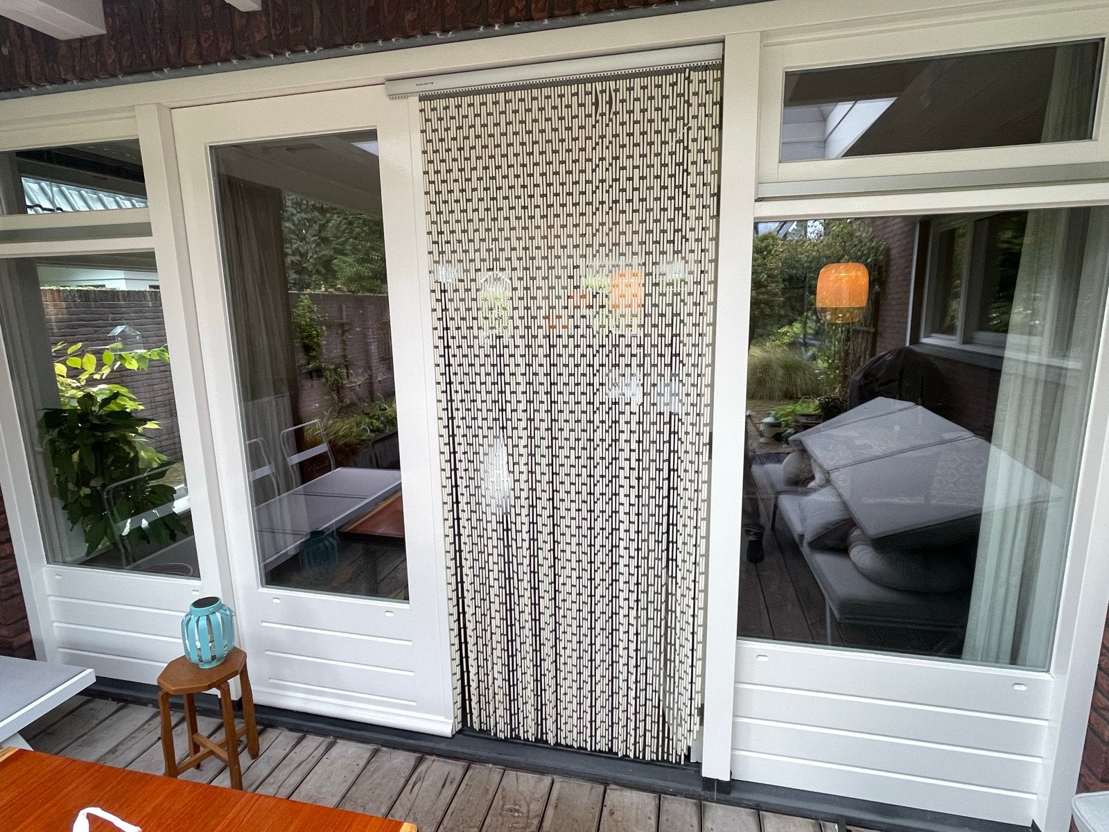 Vliegengordijn wit, Sun Arts, 100x225cm, Ophalen, Gebruikt, Overige merken, Wit