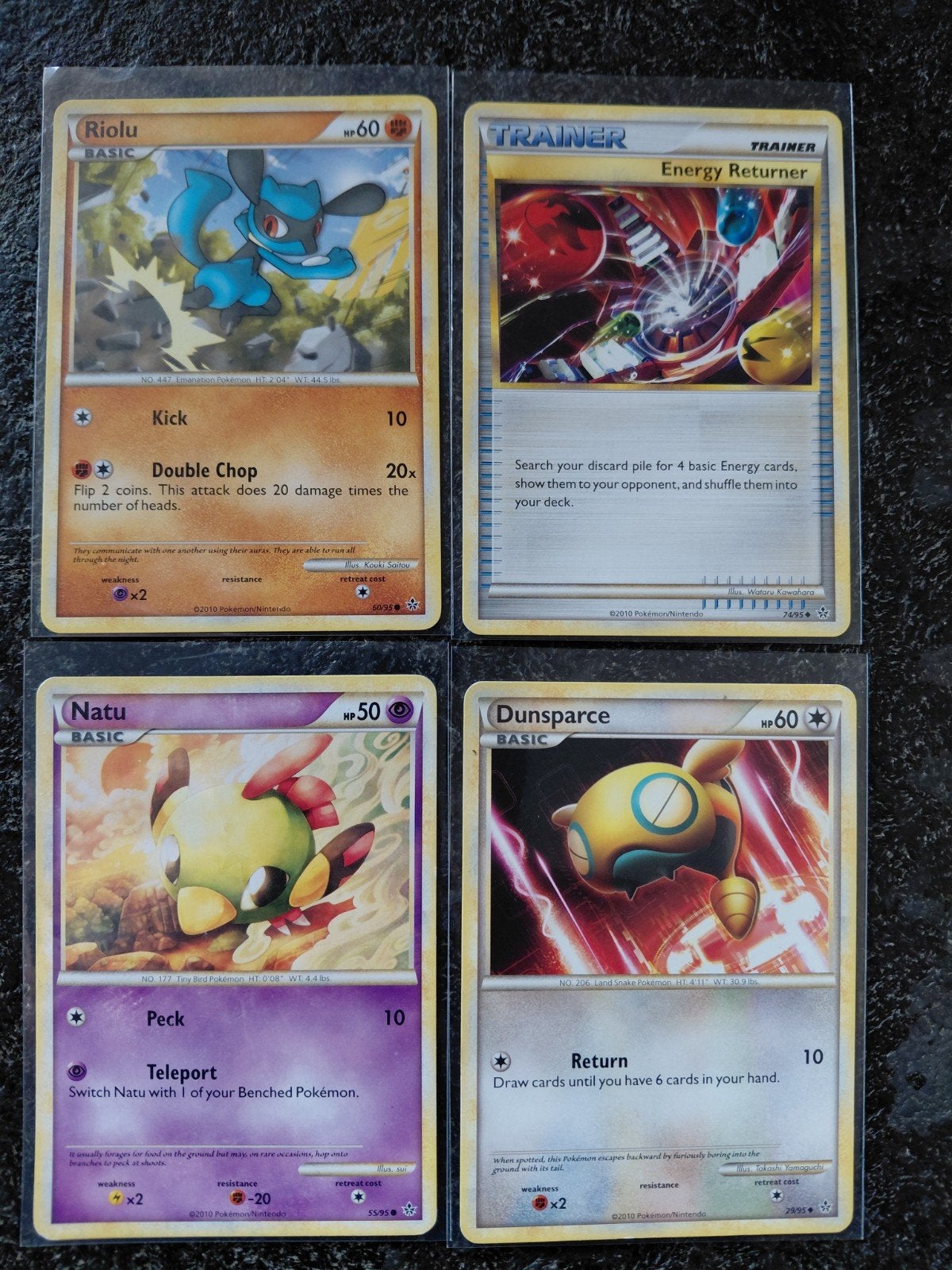 Pokémon Kaarten: unleashed, Ophalen of Verzenden, Gebruikt, Meerdere kaarten