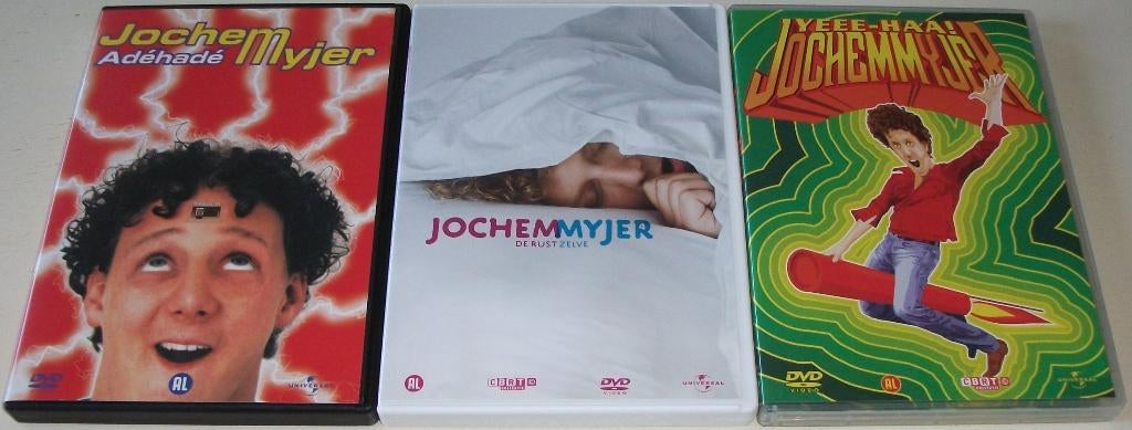 Dvd-Set *** JOCHEM MYJER *** 3 stuks, Alle leeftijden, Ophalen of Verzenden, Zo goed als nieuw