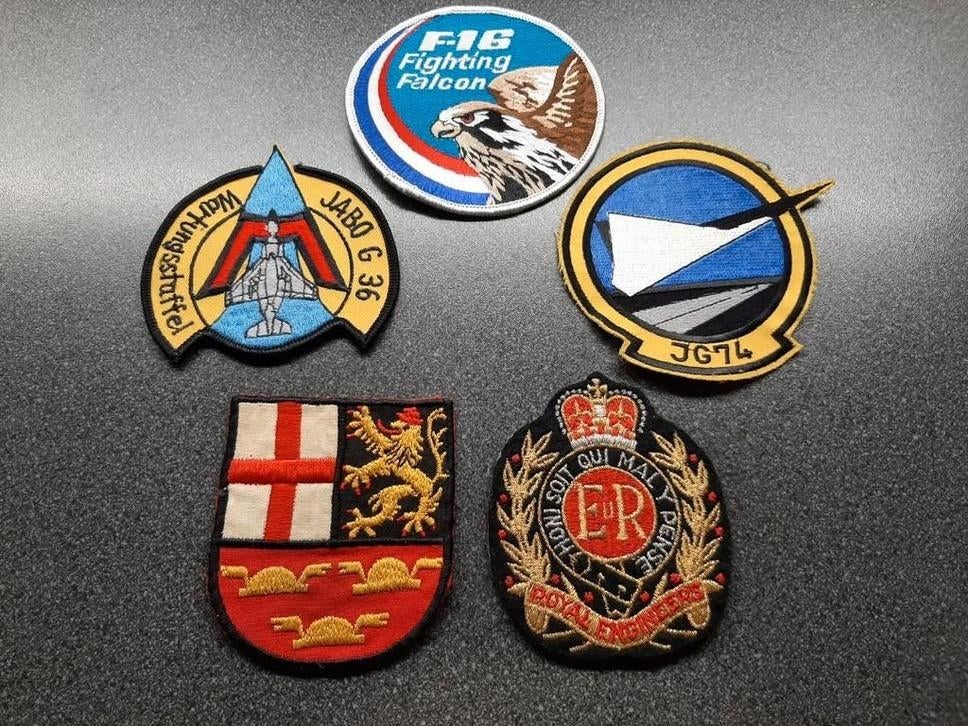 Patches   -  militair  divers., Ophalen of Verzenden, Landmacht, Nederland, Embleem of Badge
