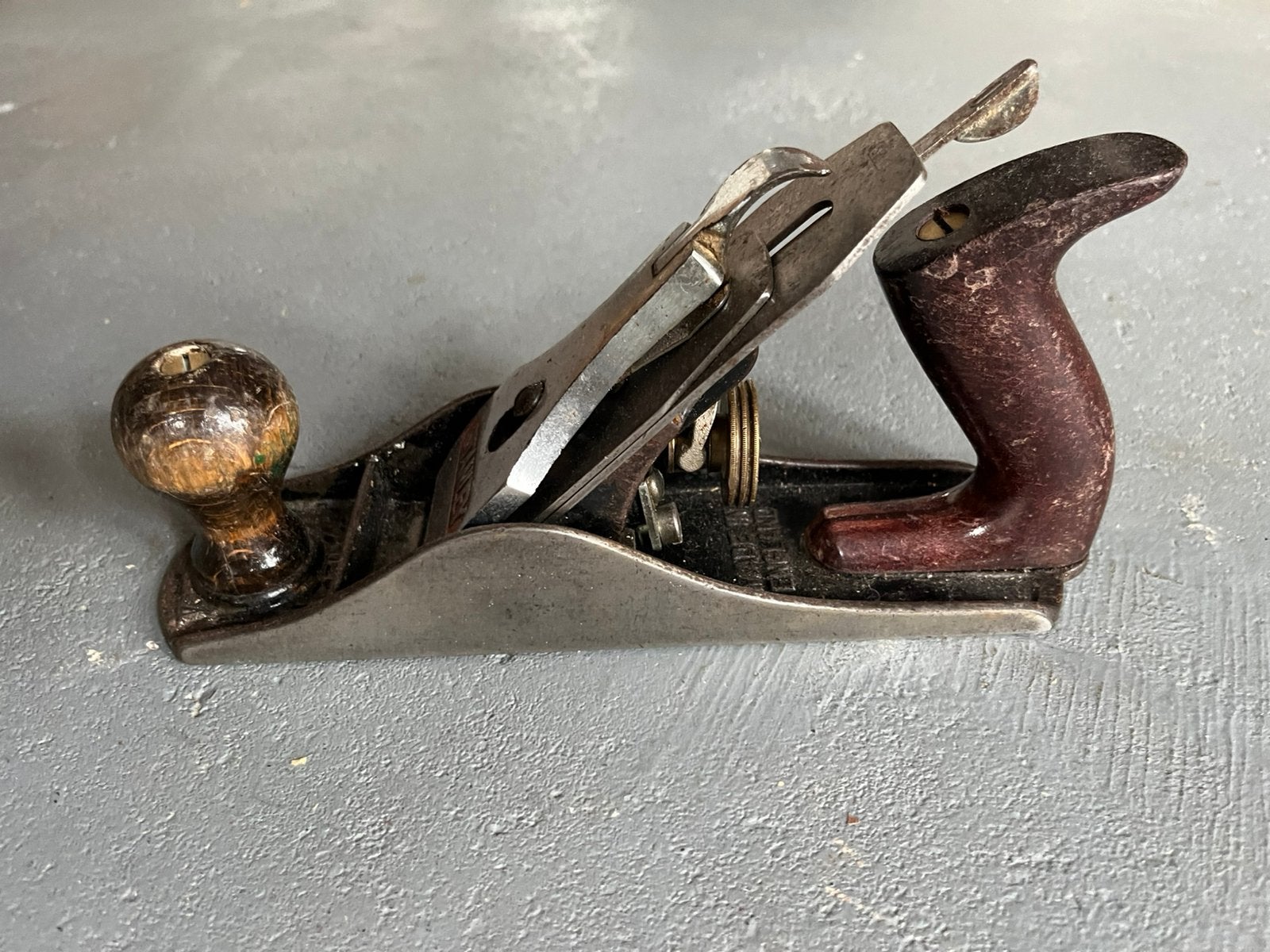 Stanley Bailey 4c geribde zool blokschaaf hout gereedschap, Ophalen