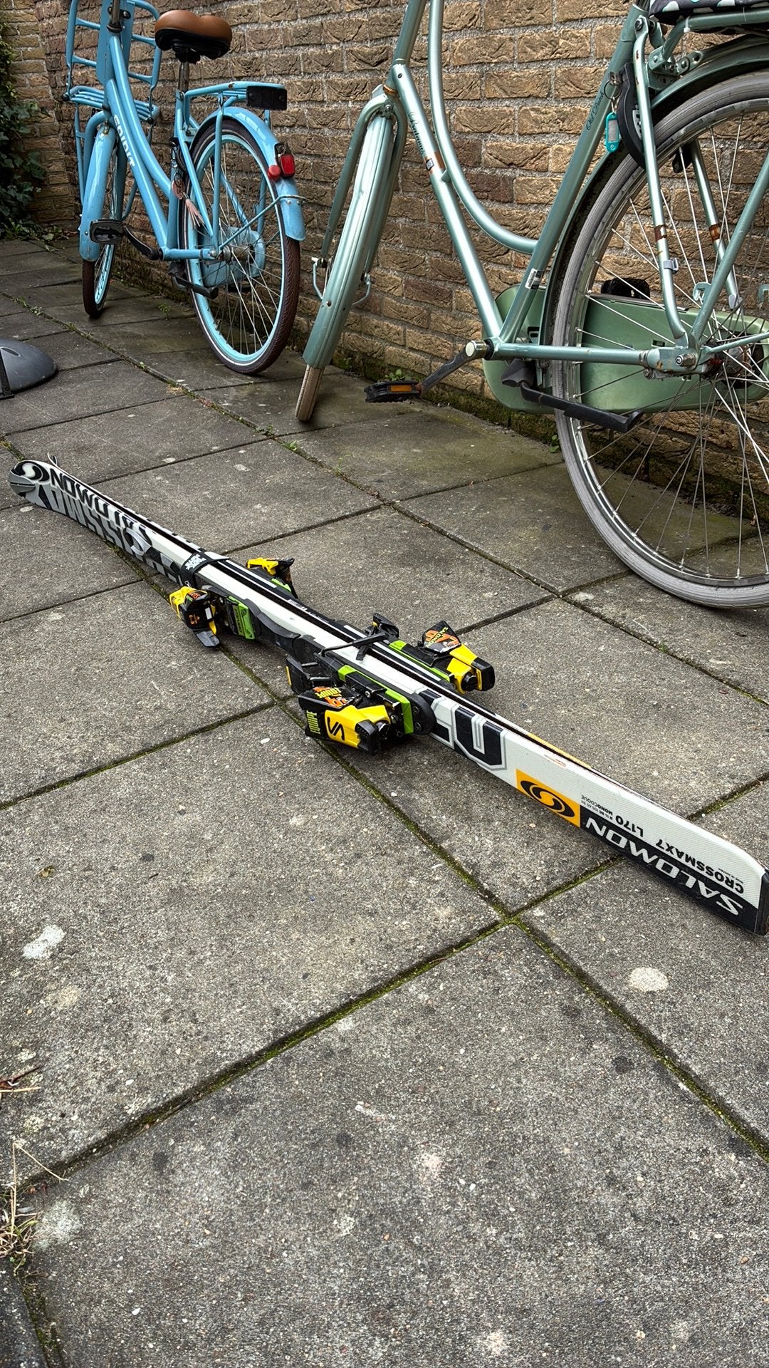 Salomon Crossmax 7 ski’s 170 cm met bindingen, 160 tot 180 cm, Gebruikt, Carve, Skiën