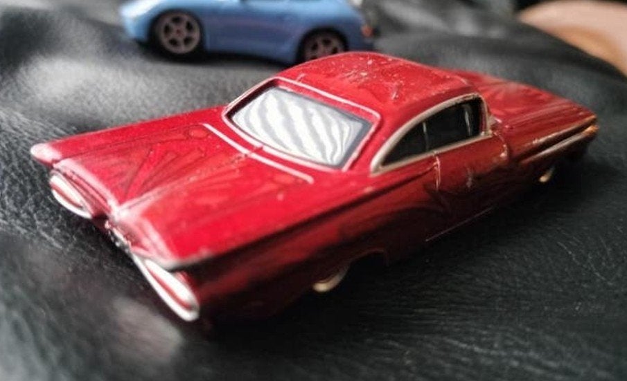 CHEVROLET IMPALA 1959 cars Disney Pixar 1/43, Ophalen of Verzenden, Gebruikt, Auto, Overige merken