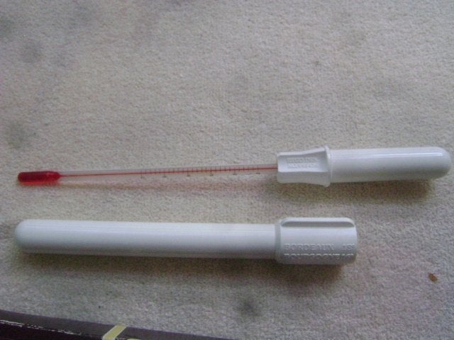wijn thermometer, Ophalen of Verzenden, Zo goed als nieuw, Overige typen