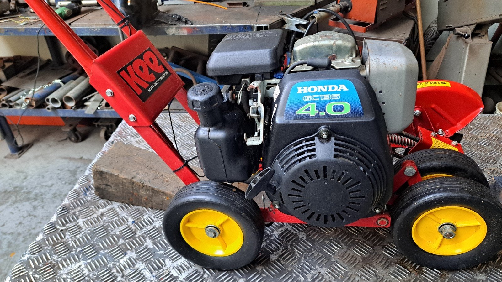 Koo KEE Honda GC135 4.0 Benzine Graskantensnijder, Tuin en Terras, Bosmaaiers, Ophalen, Benzine, Gebruikt, Koo KEE