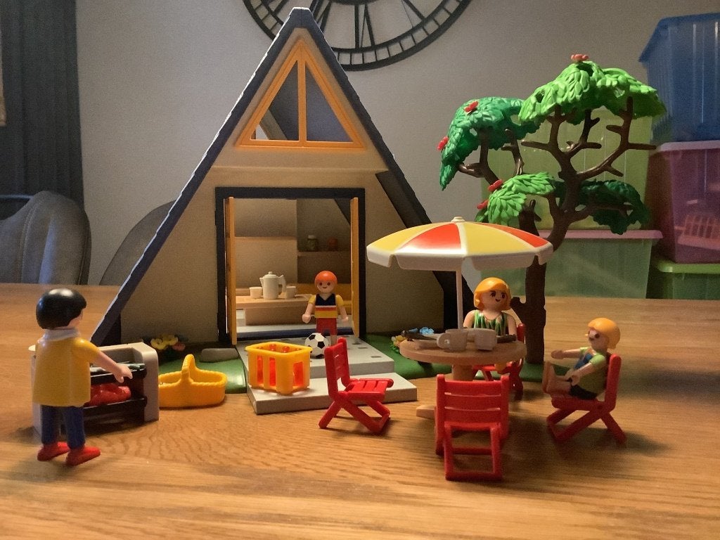 PLAYMOBIL VAKANTIEHUIS, Kinderen en Baby's, Speelgoed | Playmobil, Ophalen of Verzenden, Gebruikt