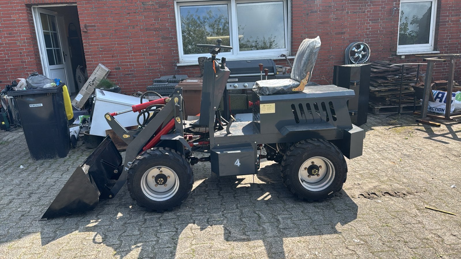 Elektrische mini shovel / knikmops, Ophalen, Nieuw