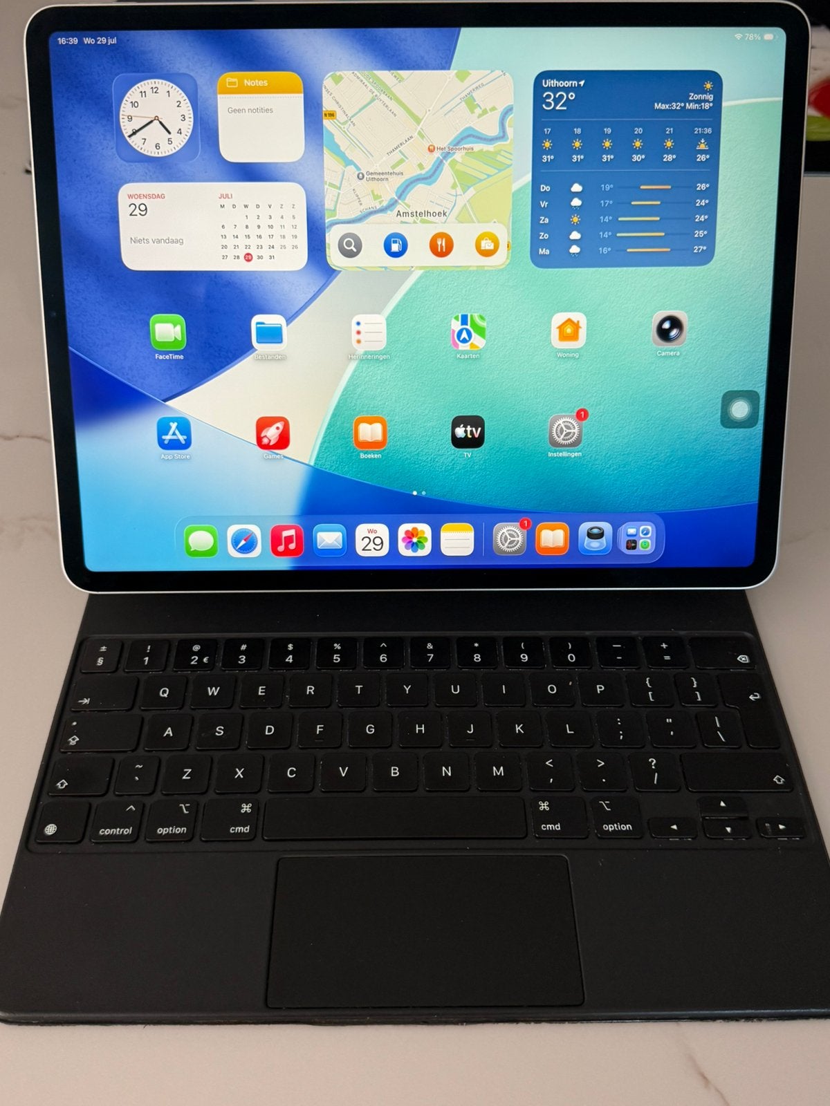 Apple Magic Keyboard voor iPad Pro 12.9 inch, Ophalen, Gebruikt, 12 inch, Apple iPad Pro
