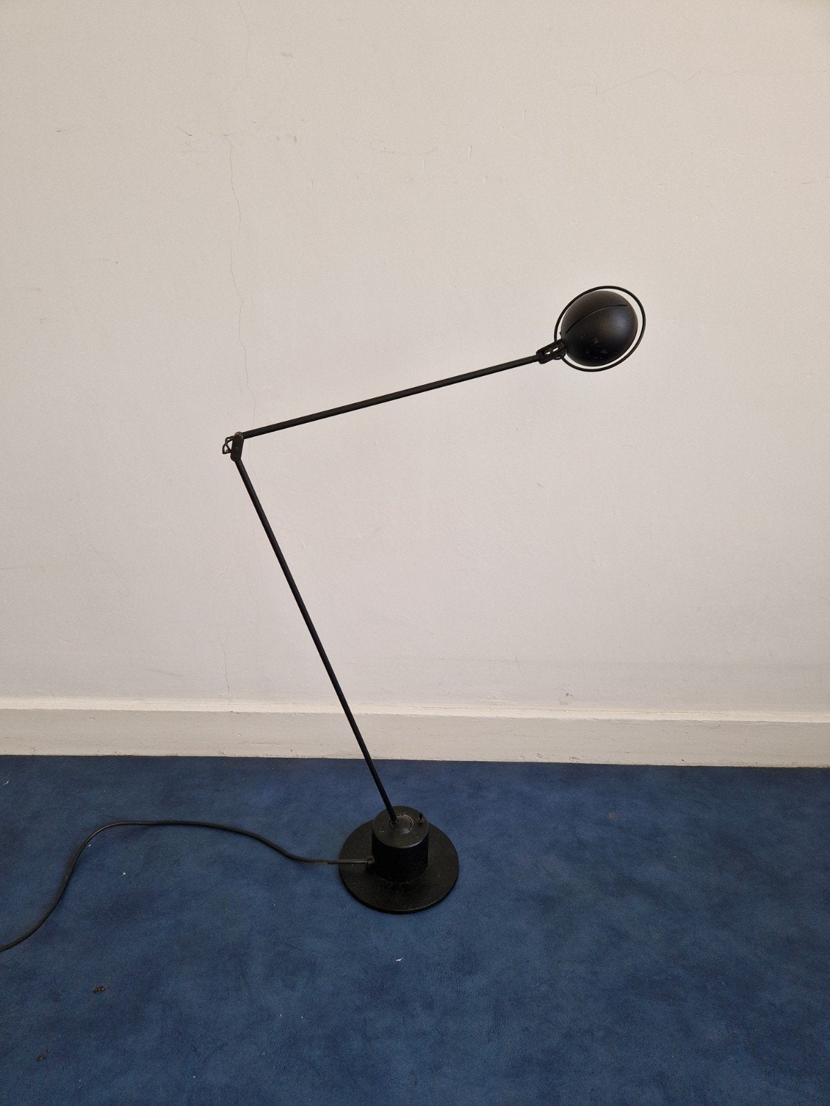 Hannes Wettstein vloerlamp Luminaire Ball voor Belux 1980s, Ophalen of Verzenden, Zo goed als nieuw