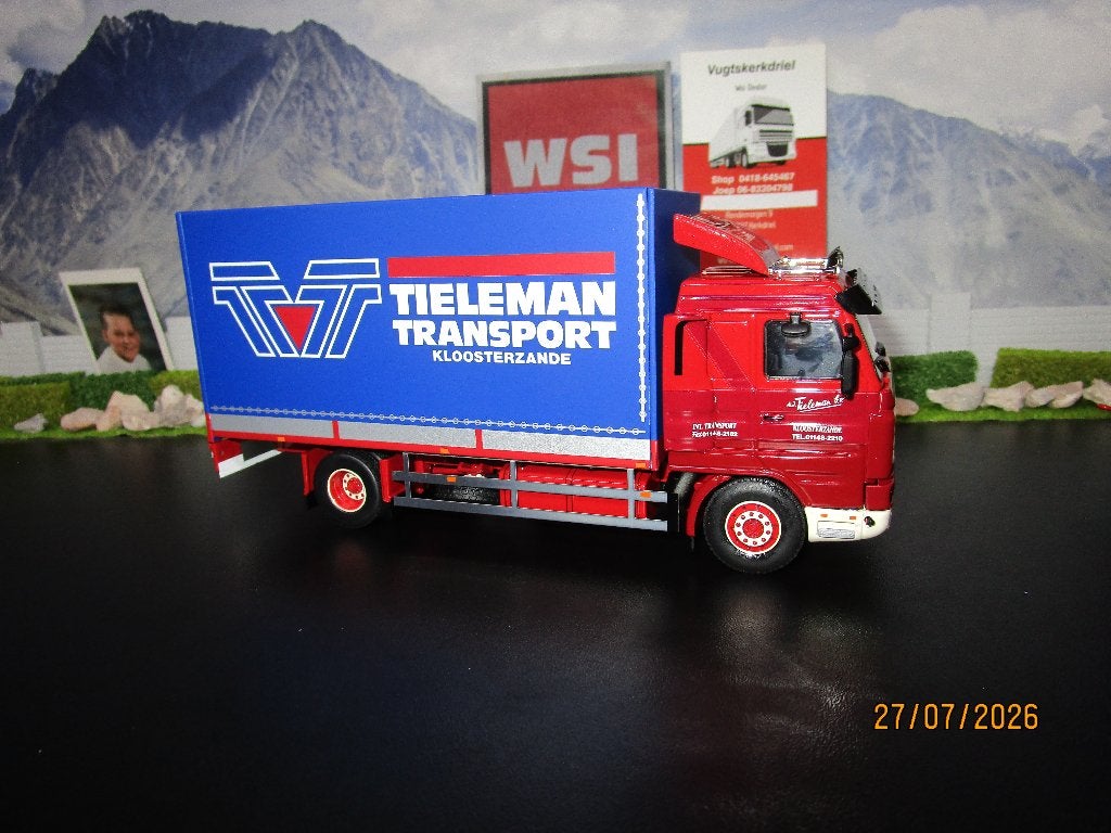 wsi 01-4939 tieleman scania 3 streamline 4x2 combi, Hobby en Vrije tijd, Modelauto's | 1:50, Ophalen of Verzenden, Nieuw, Bus of Vrachtwagen