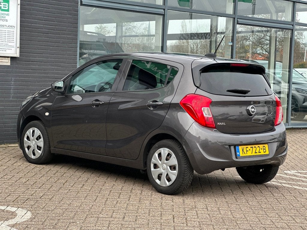 Opel KARL 1.0 ecoFLEX Edition/2E EIG/AIRCO/CRUICONTROL/NL-AU, Voorwielaandrijving, 839 kg, Stof, Gebruikt