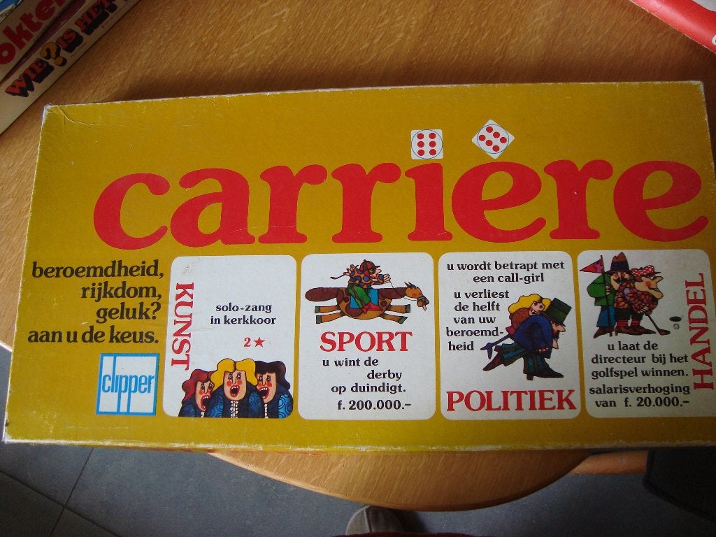 Carriere, Hobby en Vrije tijd, Gezelschapsspellen | Bordspellen, Ophalen of Verzenden, Zo goed als nieuw