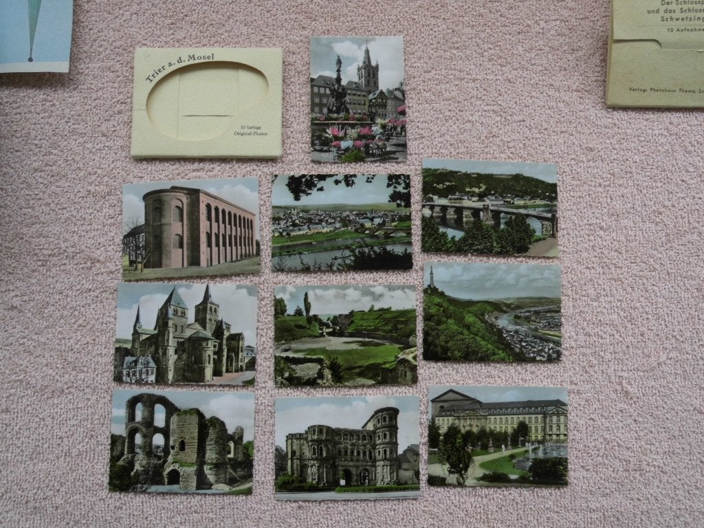 Trier a.d. Mosel - 10 original Photos, Ophalen of Verzenden, 1920 tot 1940, Ongelopen, Duitsland