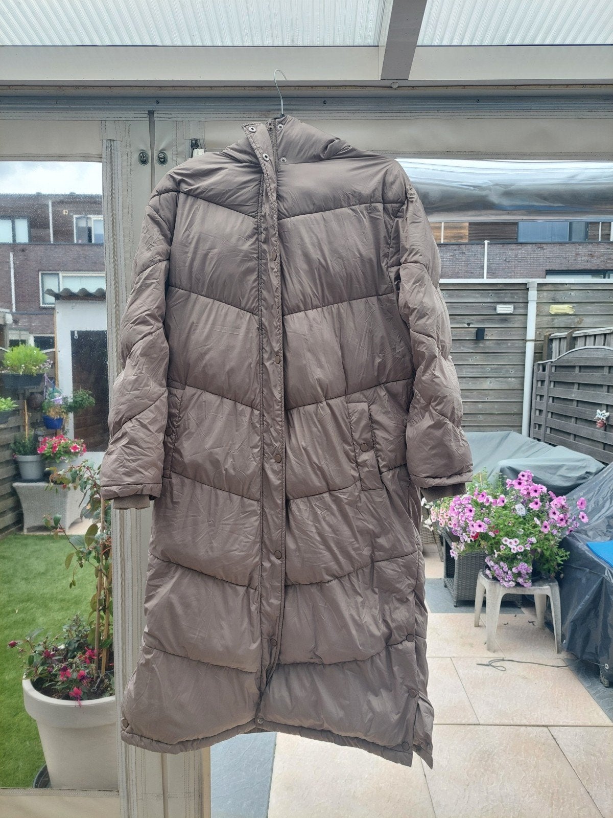 Winterjas maat xxl, Kleding | Dames, Jassen | Winter, Ophalen of Verzenden, Gedragen, Maat 46/48 (XL) of groter, Beige